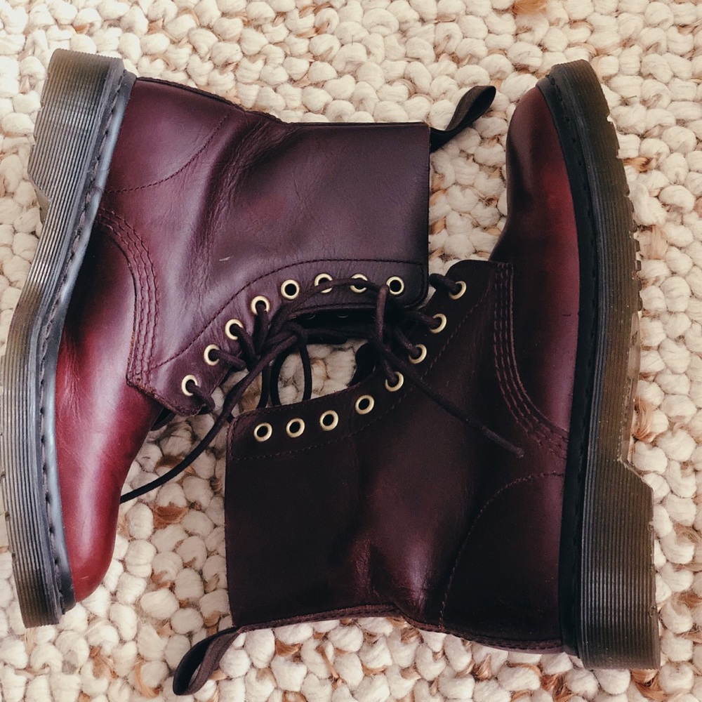 Vintage Cherry Red Dr. Martens